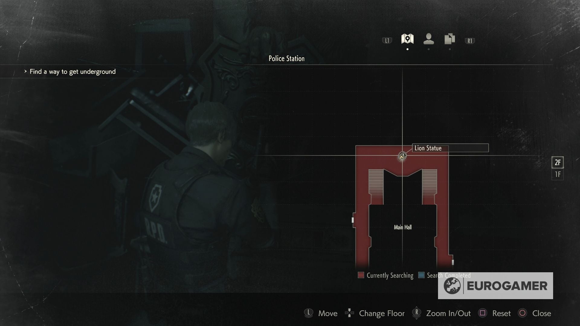 Resident Evil 2 Medallion statue locations and Lion, Unicorn and Maiden statue puzzle